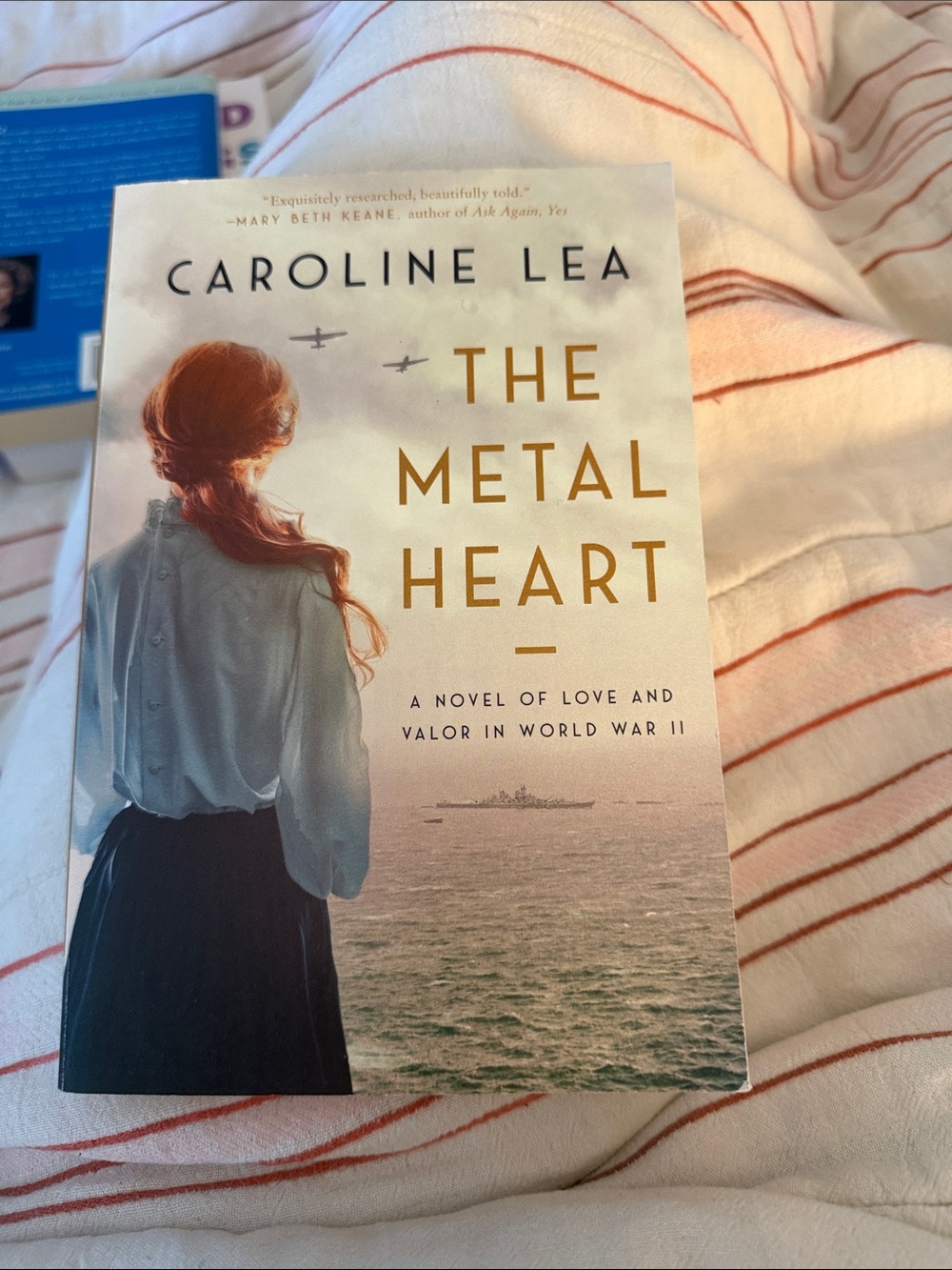 The Metal Heart by Caroline Lea - Mustard Yellow Paperback